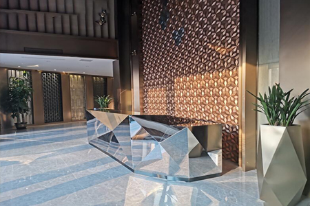 不銹鋼展廳定制設(shè)計(jì)