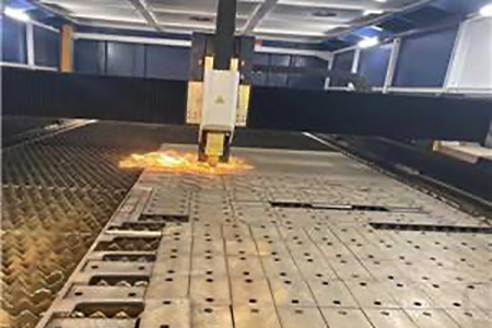 激光切割廠區(qū)